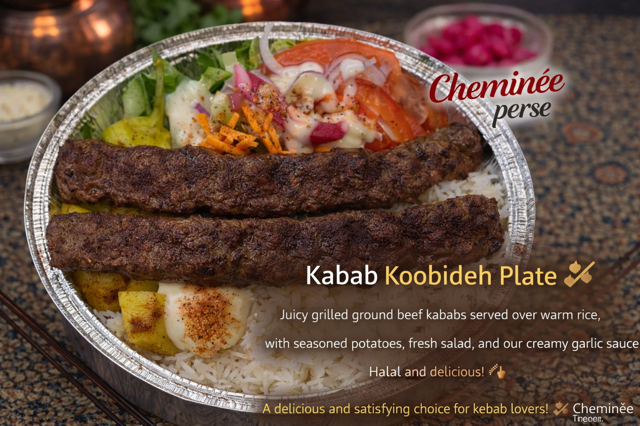 Bœuf Kebab (Koobideh)